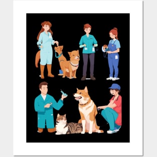 veterinary technician Posters and Art